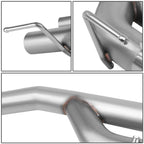 2018-2020 Ford Mustang 5.0L Axleback Exhaust Dual Rolled Tip Stainless Steel