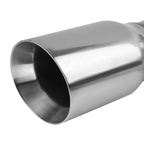 2011-2016 Scion tC Axle Back Exhaust Single Rolled Tip Stainless Steel