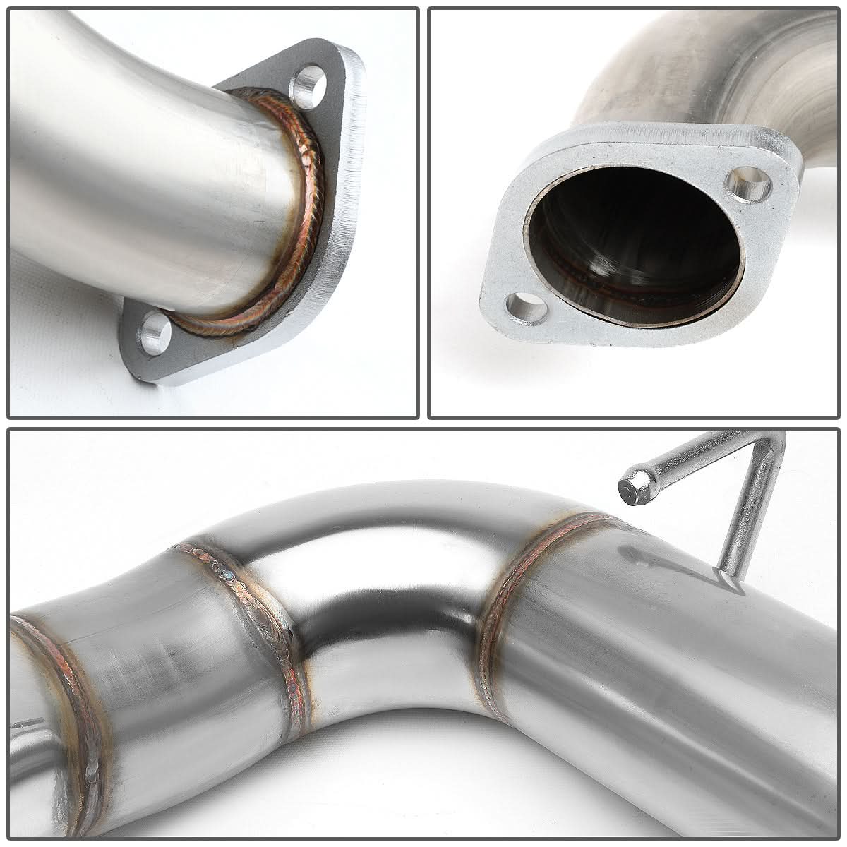 2011-2016 Scion tC Axle Back Exhaust Single Rolled Tip Stainless Steel