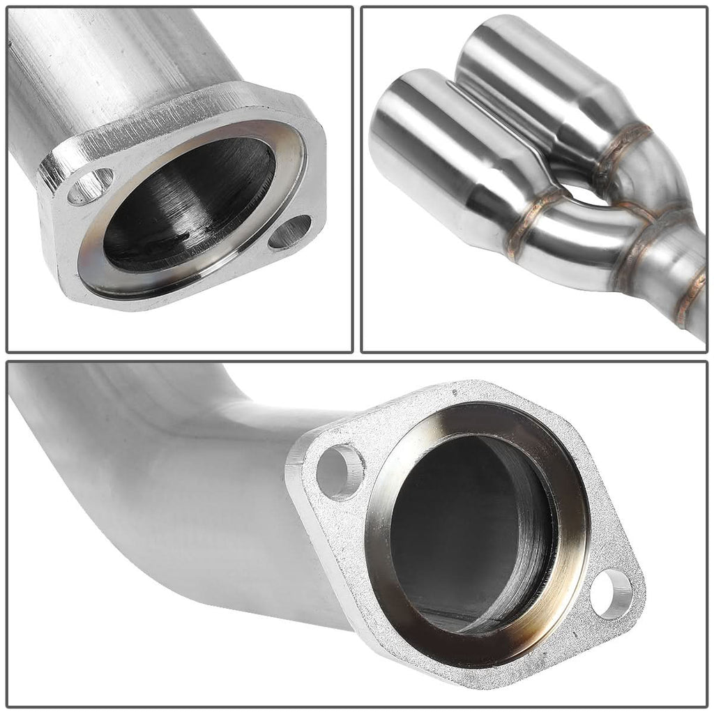 2008-2015 Scion xB Axleback Exhaust System Dual Rolled Tip Stainless Steel