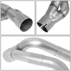2009-2013 GMC Yukon Denali Quad Tip Axleback Exhaust Stainless Steel