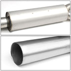 2005-2017 Nissan Frontier Single Tip Catback Exhaust - Stainless Steel