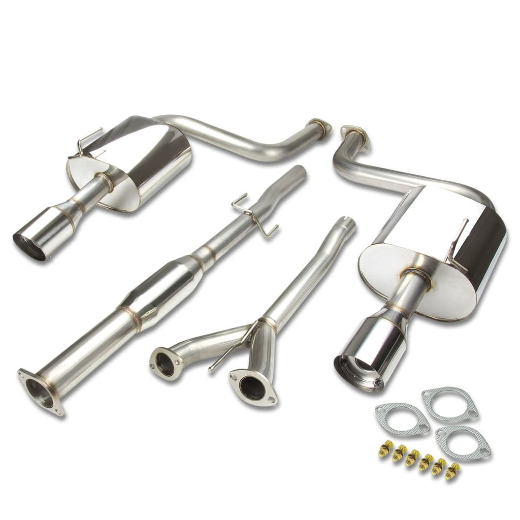 09-15 Nissan Maxima Dual Tip Catback Exhaust - Stainless Steel