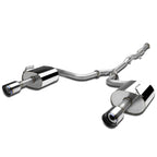 2009-2015 Nissan Maxima Catback Exhaust System Dual Burnt Tips Stainless
