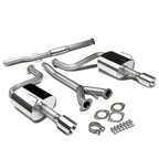 09-15 Nissan Maxima Catback Exhaust System Dual Rolled Tip Stainless Steel