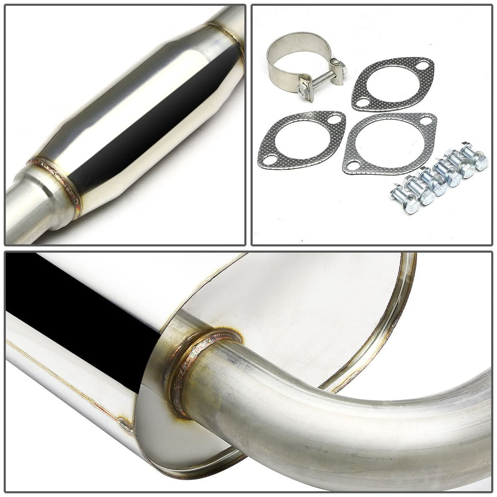 09-15 Nissan Maxima Catback Exhaust System Dual Rolled Tip Stainless Steel