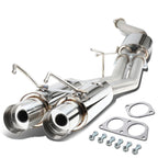 1989-1994 Nissan 240SX Dual Tip Catback Exhaust - Stainless Steel