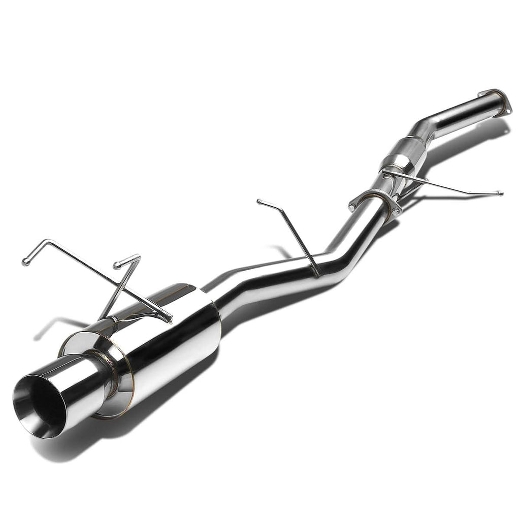 89-94 Nissan 240SX Catback Exhaust Single Rolled Tip Stainless Steel