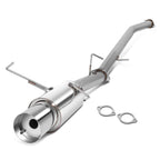 95-98 Nissan 240SX Single Tip Catback Exhaust - Stainless Steel