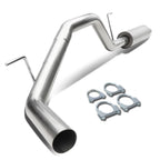 95-98 Nissan 240SX S14 Catback Exhaust Single Rolled Tip Stainless Steel