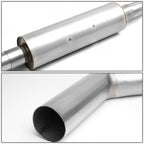 95-98 Nissan 240SX S14 Catback Exhaust Single Rolled Tip Stainless Steel