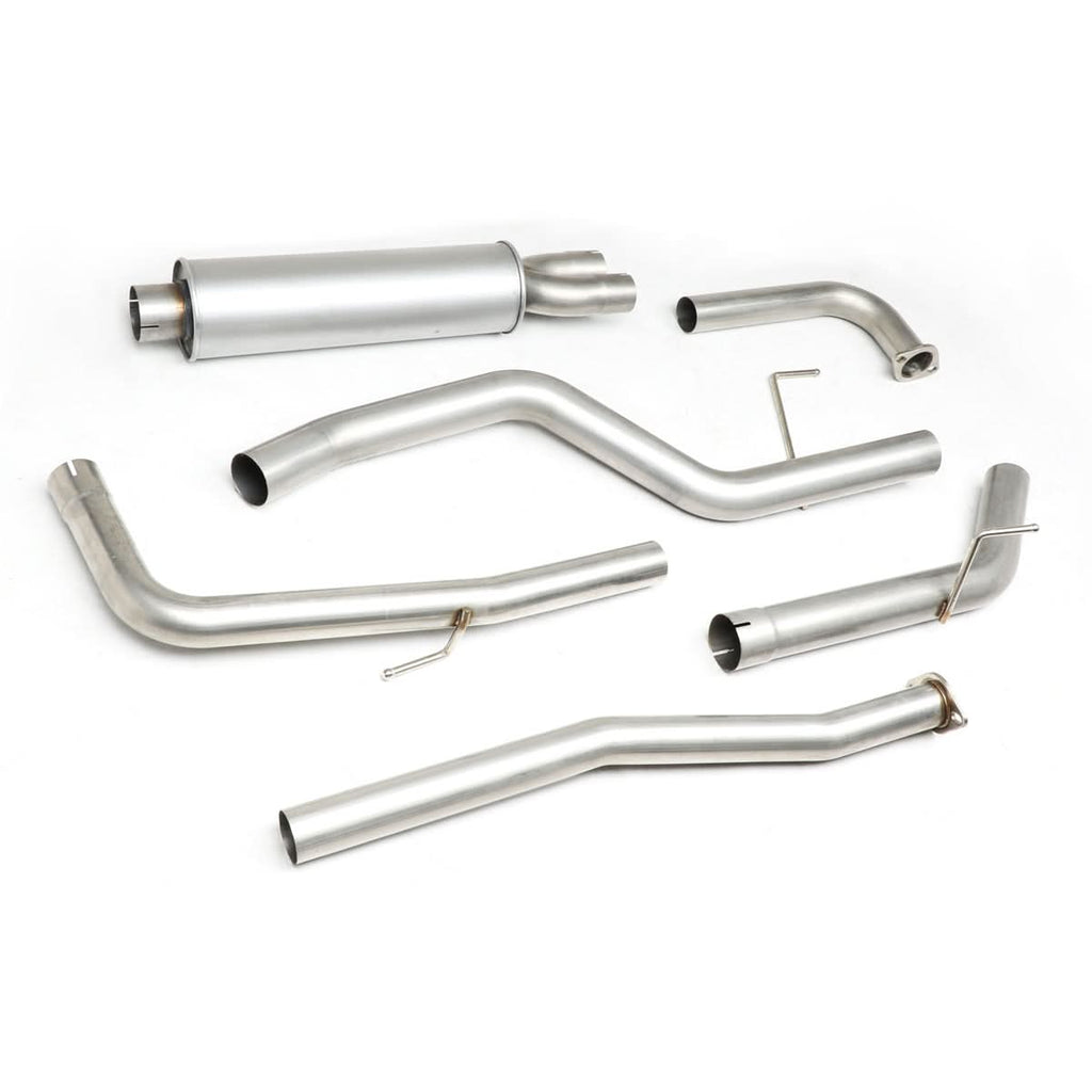 2007-2015 Nissan Titan Single Tip Catback Exhaust Stainless Steel