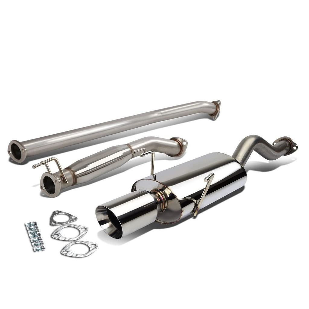 02-06 Acura RSX OE Style Single Tip Catback Exhaust - Stainless Steel