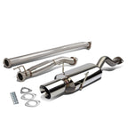 02-06 Acura RSX OE Style Single Tip Catback Exhaust - Stainless Steel