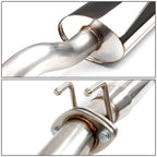 02-06 Acura RSX OE Style Single Tip Catback Exhaust - Stainless Steel