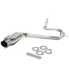 88-91 Honda Civic 4-Door OEM Style Catback Exhaust Stainless Steel