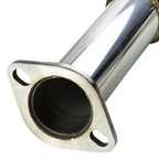 93-97 Toyota Corolla Single Tip Catback Exhaust Stainless Steel