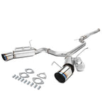 2004-2008 Acura TSX Single Tip Catback Exhaust - Stainless Steel