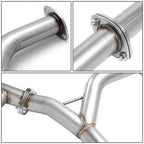 2004-2008 Acura TSX Single Tip Catback Exhaust - Stainless Steel