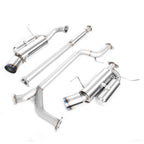 2004-2008 Acura TSX Single Tip Catback Exhaust - Stainless Steel