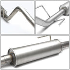 2005-2015 Toyota Tacoma 4.0L Single Tip Catback Exhaust Stainless Steel