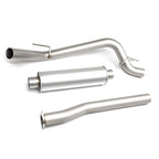 2016-2018 Toyota Tacoma 3.5L Single Tip Catback Exhaust Stainless Steel