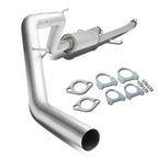 2009-2017 Toyota Tundra Single Tip Catback Exhaust - Stainless Steel