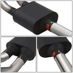 2004-2008 Ford F-150 / Lincoln Mark LT Catback Exhaust System Stainless Steel