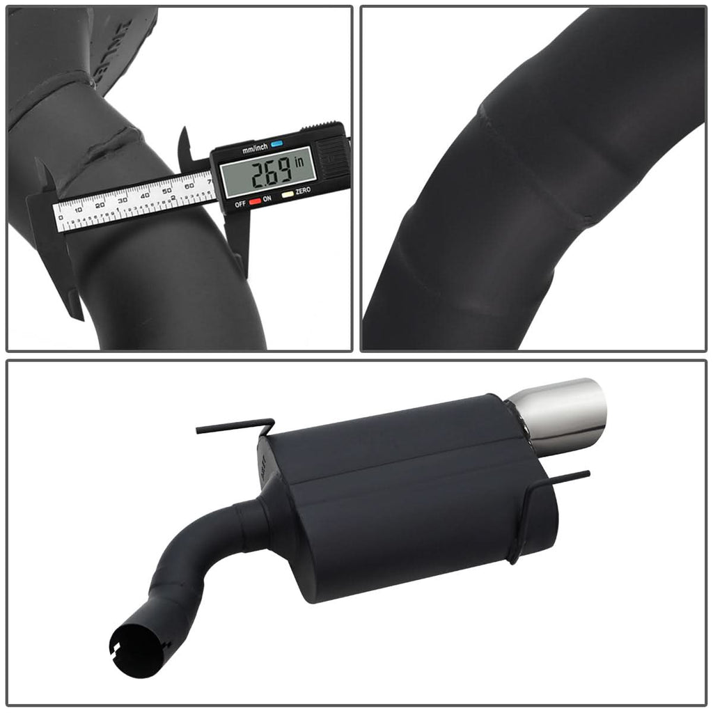 2005-2010 Ford Mustang Catback Exhaust System Stainless Steel