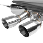 2012-2014 Volkswagen Golf R OE Style Catback Exhaust Dual Tip Stainless Steel