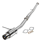 2002-2007 Subaru WRX STI Catback Exhaust Single Burnt Tip Stainless Steel