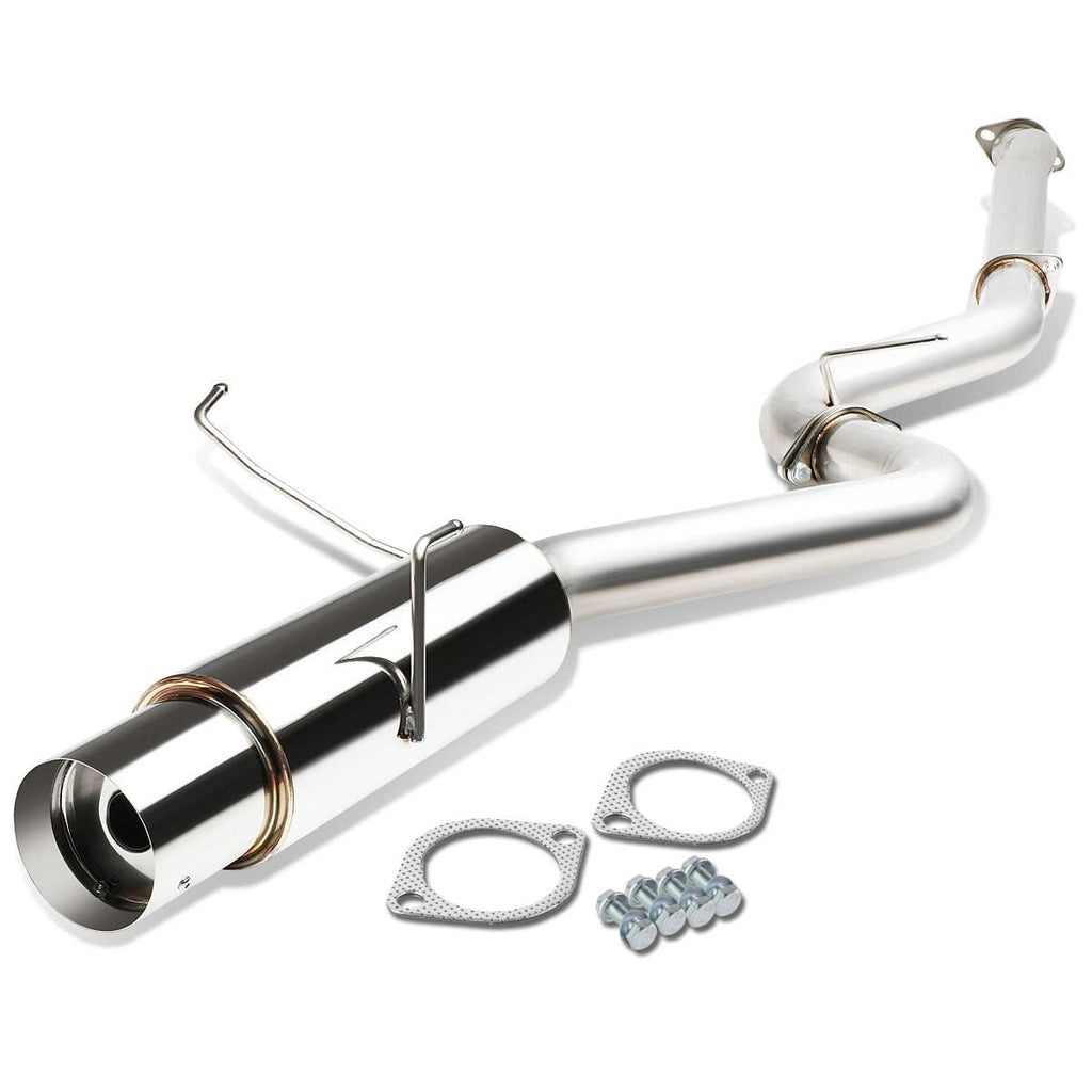 2015-2017 Subaru WRX STI Single Tip Catback Exhaust - Stainless Steel