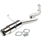 2015-2017 Subaru WRX STI Single Tip Catback Exhaust - Stainless Steel