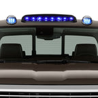 02-07 Chevrolet Silverado / GMC Sierra Black Housing Blue LED Cab Light