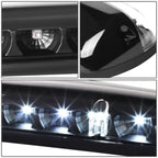 2002-2007 Chevrolet Silverado / GMC Sierra Cab Light - Black Housing / White LED