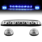02-07 Chevrolet Silverado / GMC Sierra Chrome Housing Blue LED Cab Light