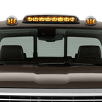 02-07 Chevrolet Silverado / GMC Sierra Chrome Housing Amber LED Cab Light