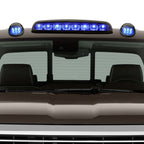 02-07 Chevrolet Silverado / GMC Sierra Smoke Housing Blue LED Cab Light