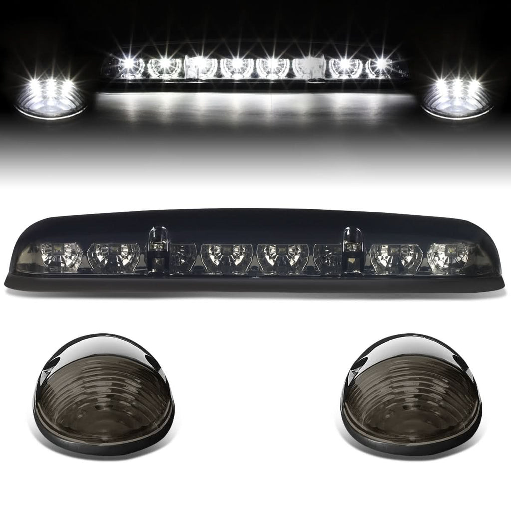02-07 Chevrolet Silverado / GMC Sierra Smoke Cab Lights White LED