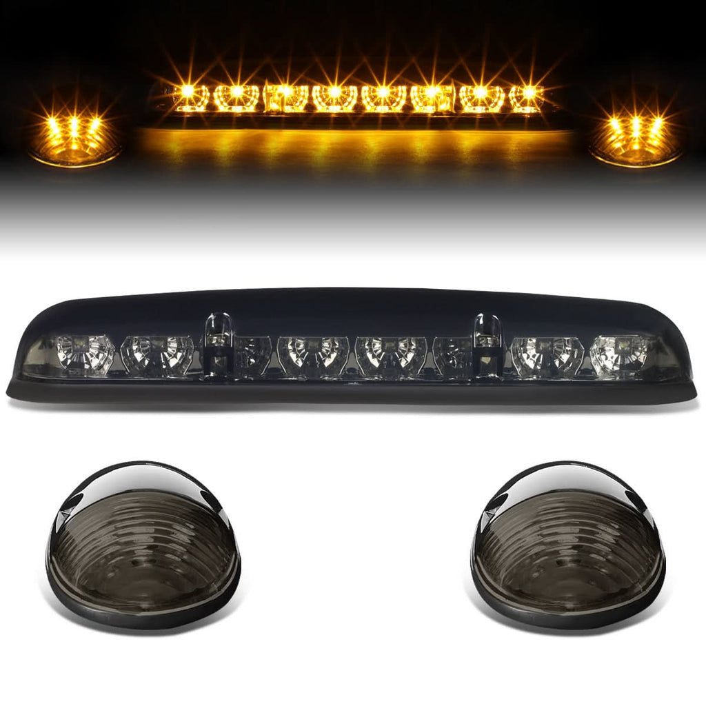 02-07 Chevrolet Silverado / GMC Sierra Smoke Housing Amber LED Cab Light