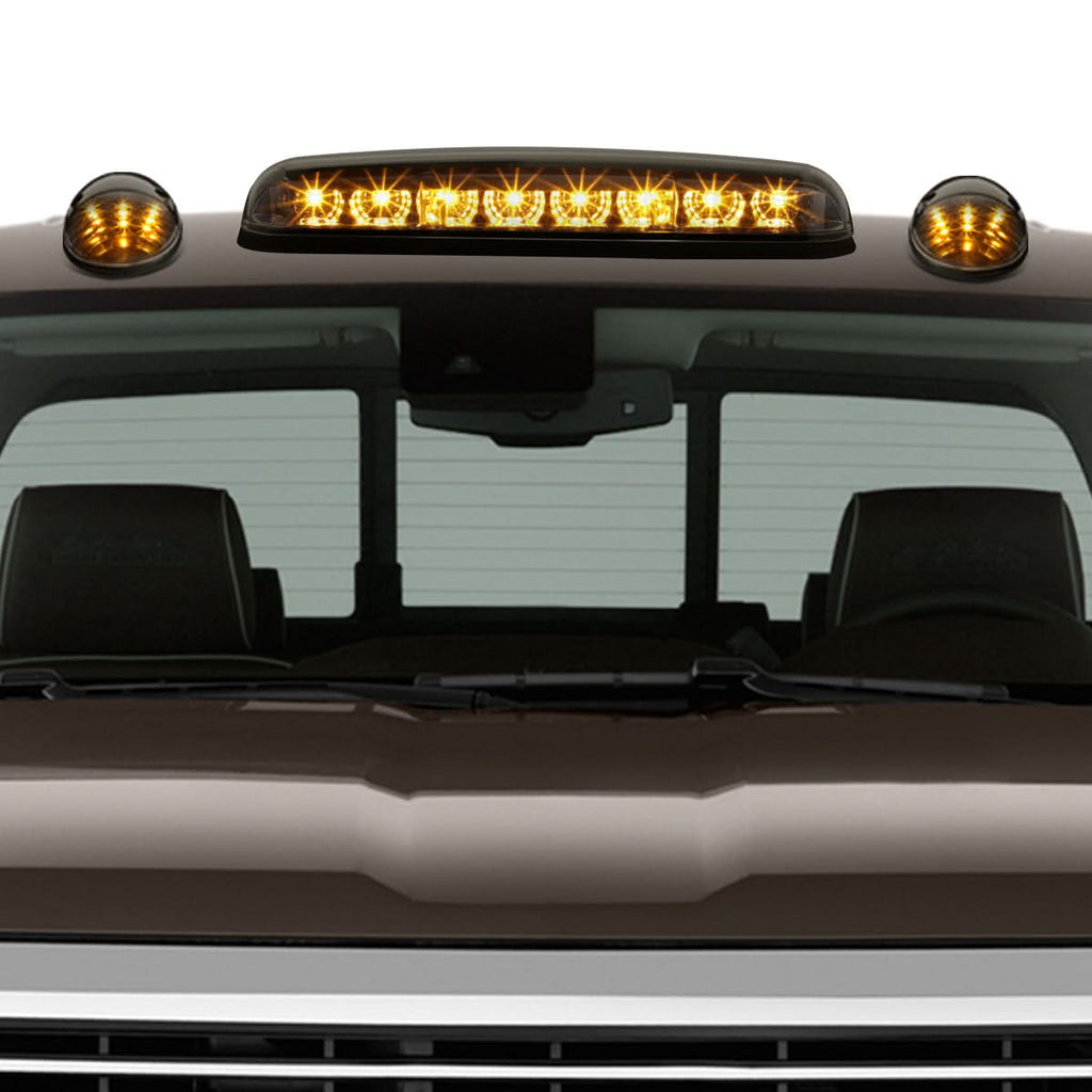 02-07 Chevrolet Silverado / GMC Sierra Smoke Housing Amber LED Cab Light