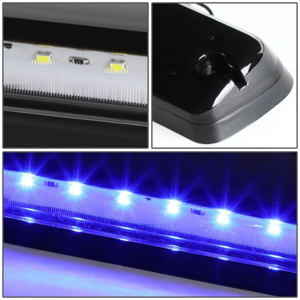 2007-2014 Chevrolet Silverado / GMC Sierra Cab Light - Black Housing Blue LED