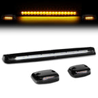 07-14 Chevrolet Silverado / GMC Sierra Cab Light - Black Housing / Amber LED
