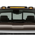 07-14 Chevrolet Silverado / GMC Sierra Cab Light - Black Housing / Amber LED