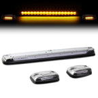 2007-2014 Chevrolet Silverado / GMC Sierra Chrome Amber LED Cab Light