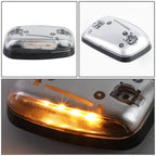 2007-2014 Chevrolet Silverado / GMC Sierra Chrome Amber LED Cab Light