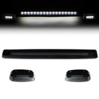 2007-2014 Chevrolet Silverado Cab Light - Smoke Housing White LED