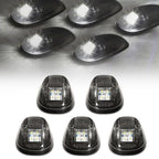1999-2002 Dodge Ram 2500/3500 Cab Light - Black Housing White LED