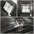 1999-2002 Dodge Ram 2500/3500 Cab Light - Black Housing White LED