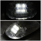 99-02 Dodge Ram 2500/3500 Chrome Housing White LED Cab Light